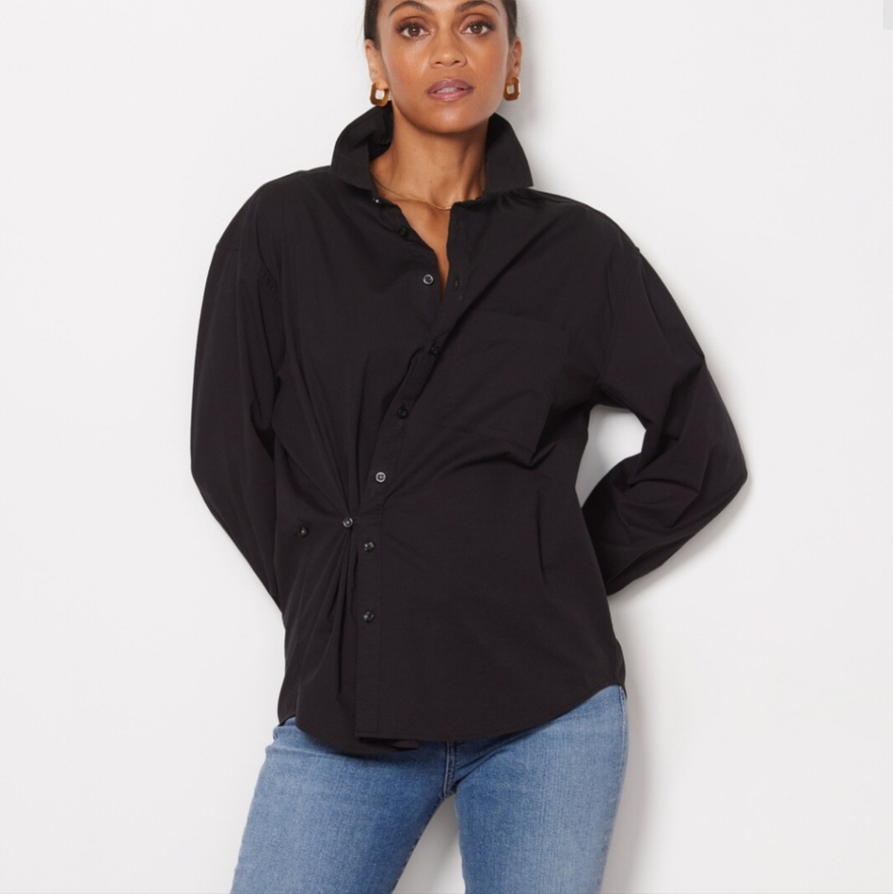 Pistola Kaci Crossover Button Down Shirt